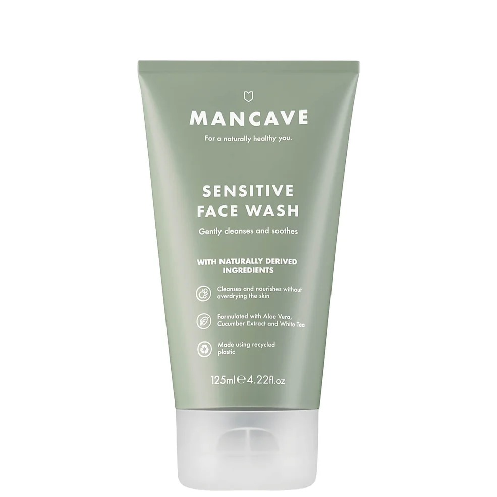 ManCave Sensitive Face Wash 125mlImage1