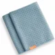 Serviette séchante Gaufrée Luxe Aquis - Bleu océan