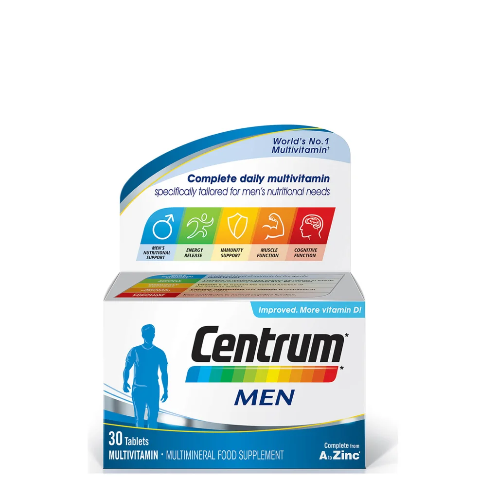 Multivitamines Centrum Hommes – (30 comprimés)Image1