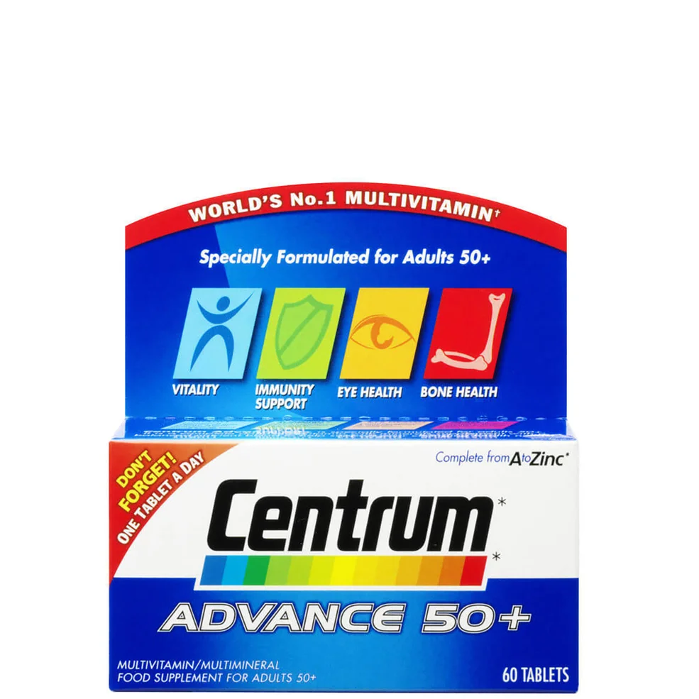 Multivitamines 50+ Centrum Advance – (60 comprimés)Image1