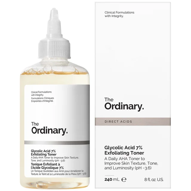 The Ordinary Tonique Exfoliant à l'Acide Glycolique 7 % 240 ml