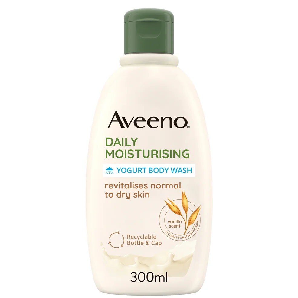 Gel douche hydratant à usage quotidien Aveeno - Vanille et Avoine 300 mlImage1