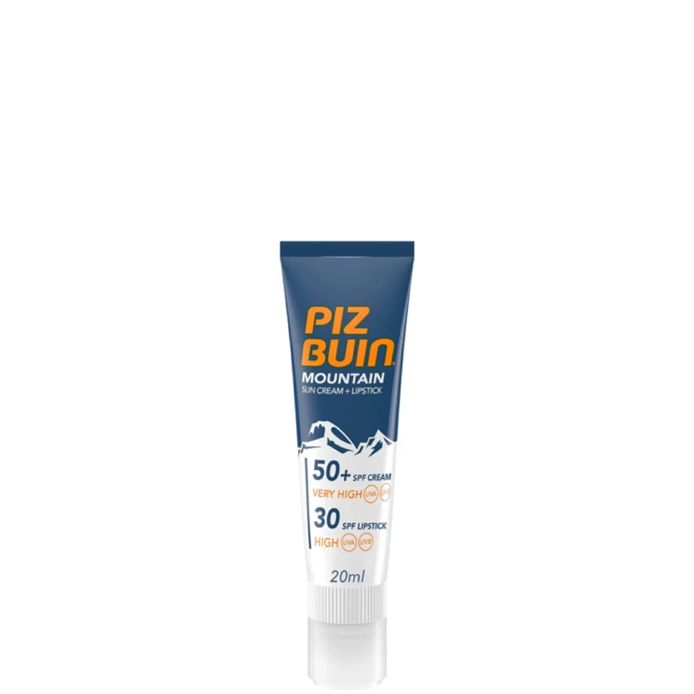 Crème et Baume à Lèvres Solaires Montagne Piz Buin – Très Haute Protection SPF 50+Image1