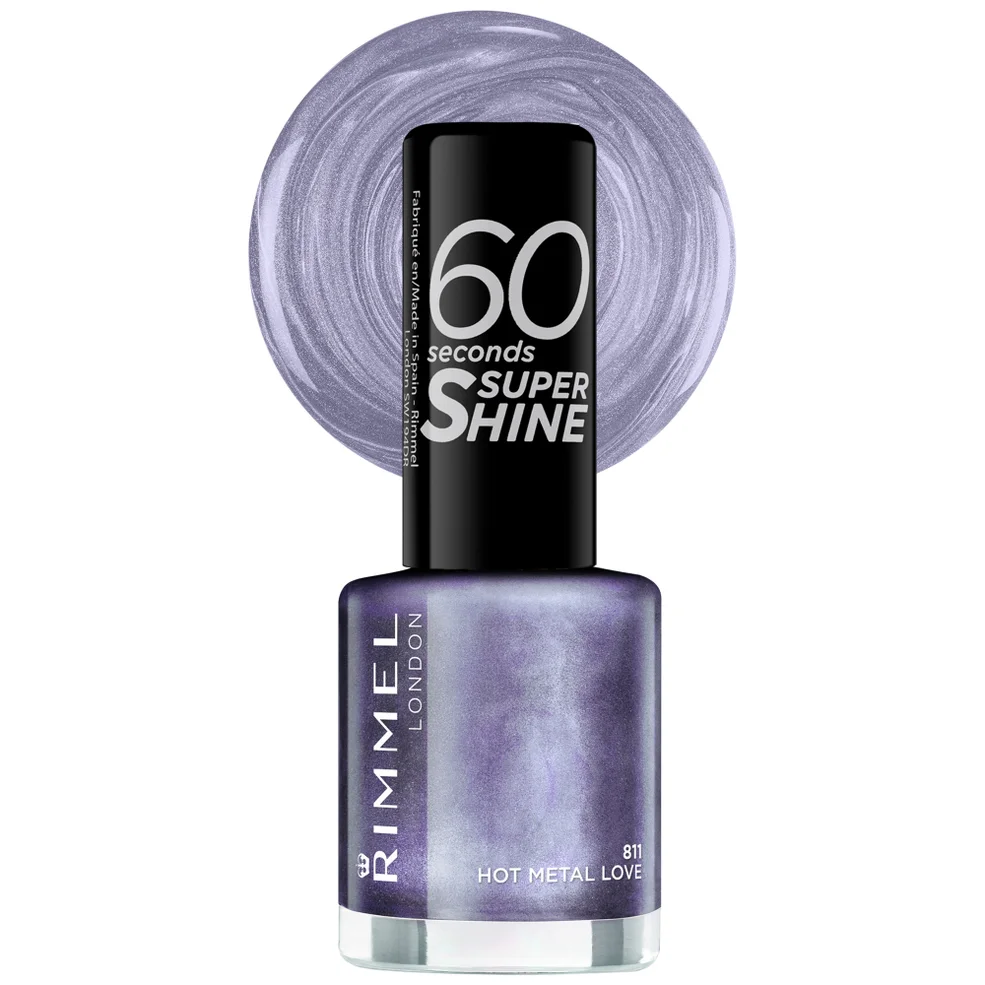 Rimmel 60 Seconds Rita Vernis à ongles 8 ml (disponible en plusieurs teintes)Image1