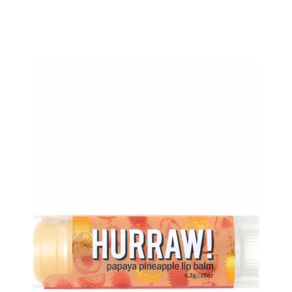 Hurraw! Baume à lèvres Papaye & AnanasImage1
