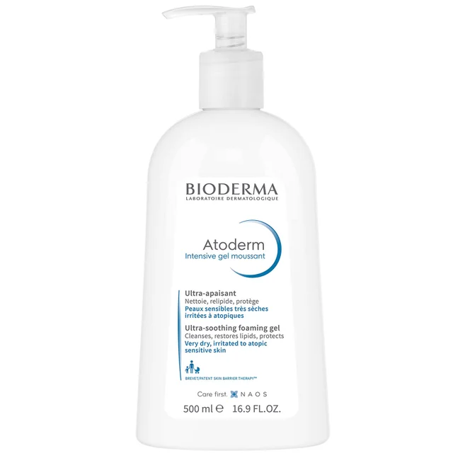 Bioderma Atoderm Nettoyant pour le Corps Ultra-Apaisant Peaux Très Sèches 500 ml