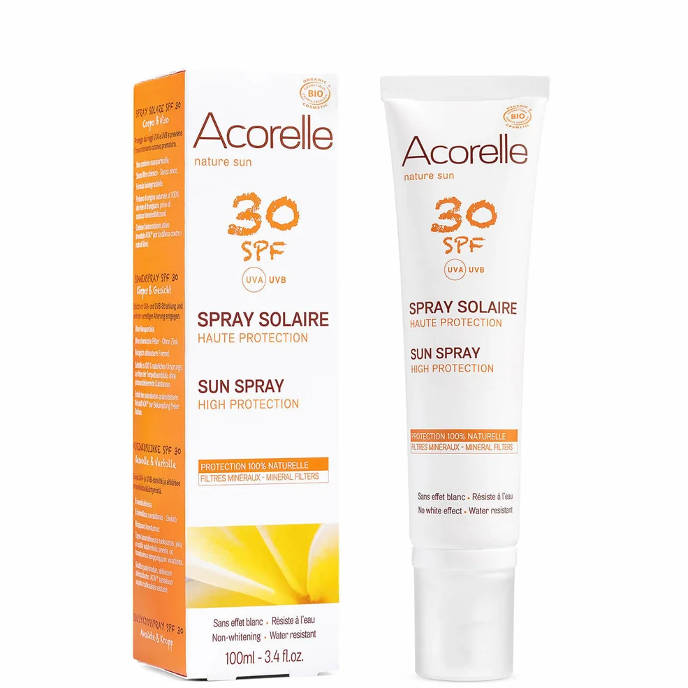 Acorelle Organic SPF30 Sun Spray 100mlImage1