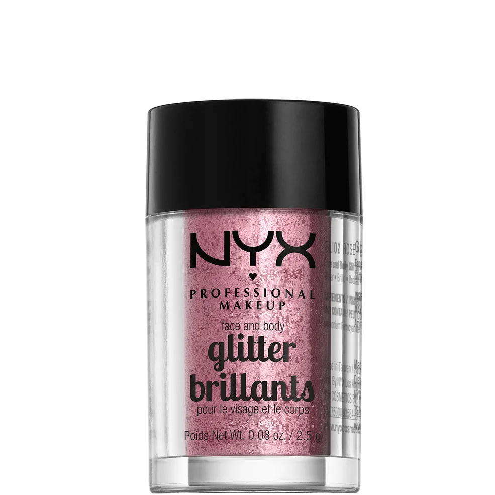 NYX Professional Makeup Face & Body Glitter (Various Shades)Image1