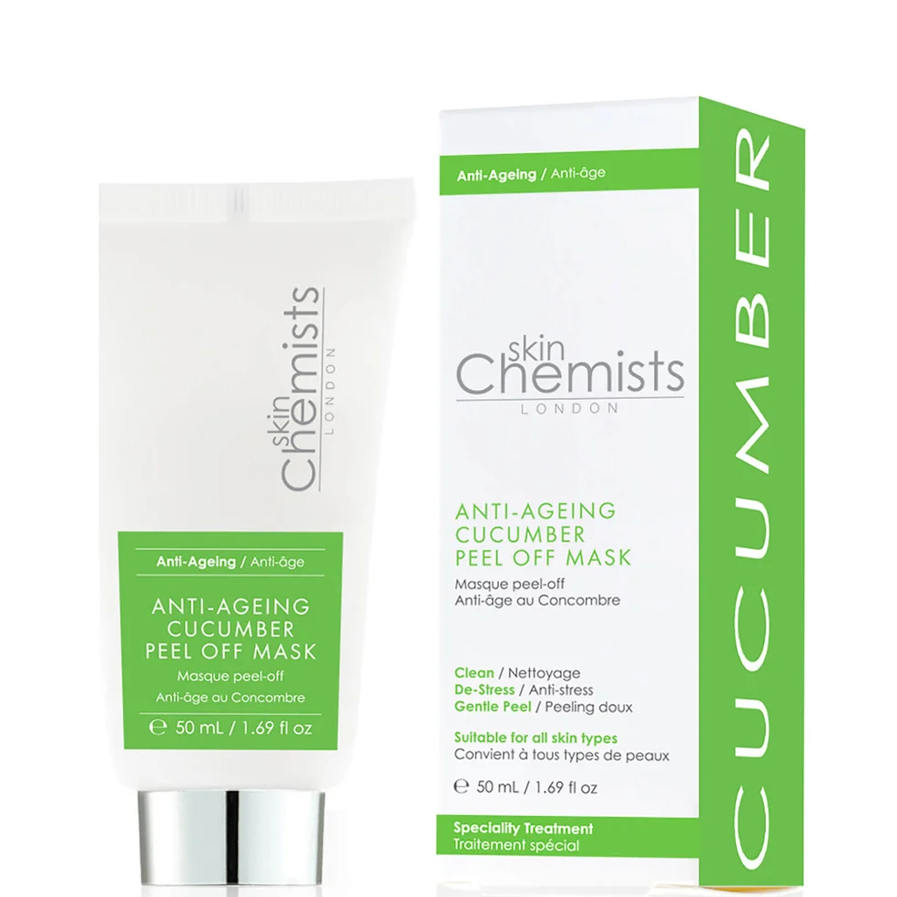 Masque Peel-Off Anti-Âge au Concombre skinChemists London 50 mlImage1