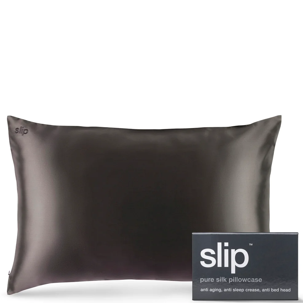 Slip Silk Pillowcase - Queen - CharcoalImage1