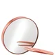 Duo Mini Pince à Épiler en Biseau et Miroir Grossissant 10x Rose Doré Tweezerman