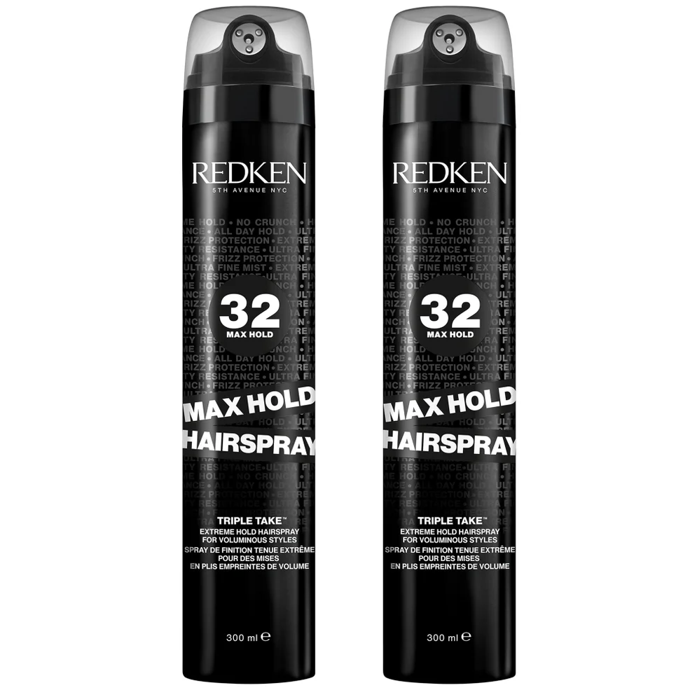 Triple Take 32 Extreme High-Hold Hairspray Redken (2 x 200 ml)Image1