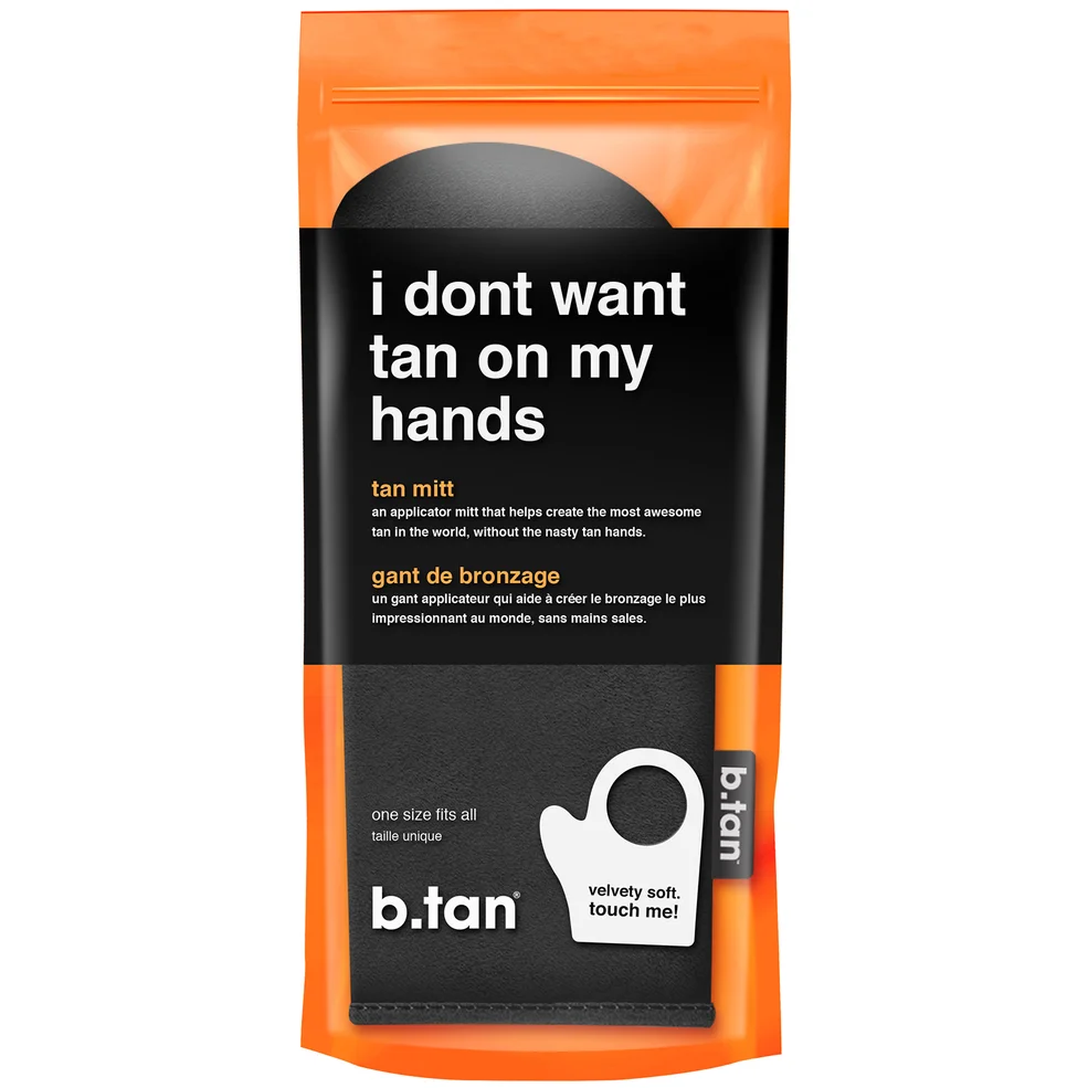 B.Tan I Don't Want Tan on My Hands Tanning MittImage1