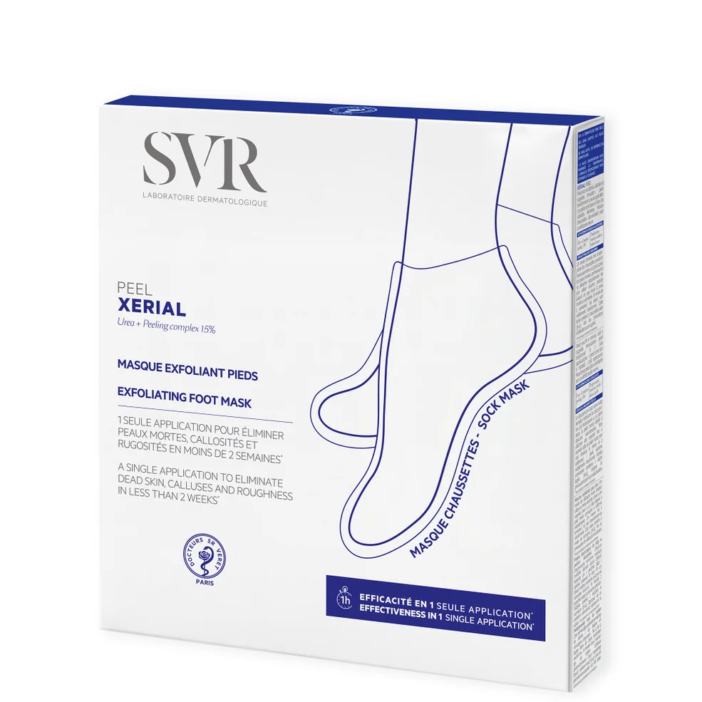 SVR Xerial Chaussettes Exfoliantes x1 pour un Peeling Intensif des Pieds + Limes pour les PiedsImage1