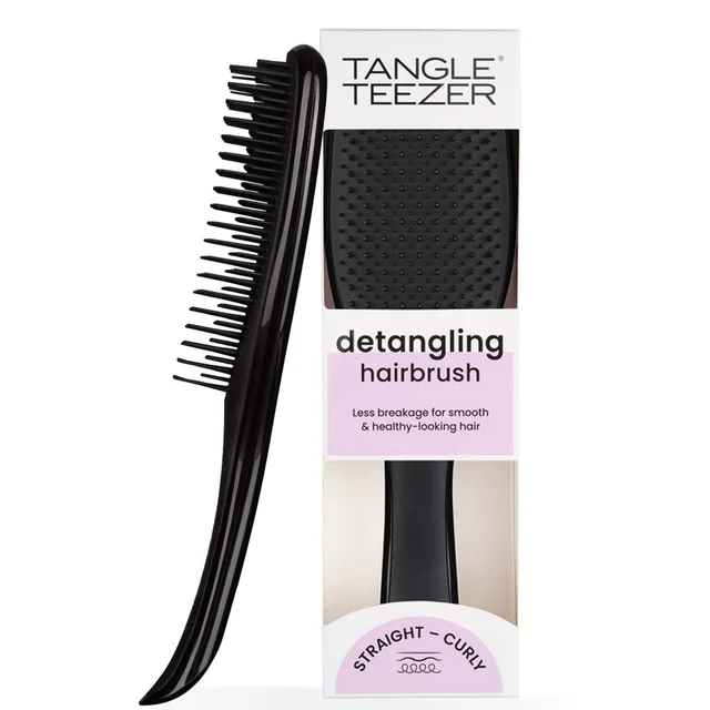 Brosse Démêlante pour Cheveux Mouillés The Wet Detangling Hairbrush Tangle Teezer – Liquorice Black