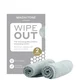 Lingettes Nettoyantes WipeOut! The Amazing MicroFibre Cleansing Cloth MAGNITONE London – Gris (x 2)