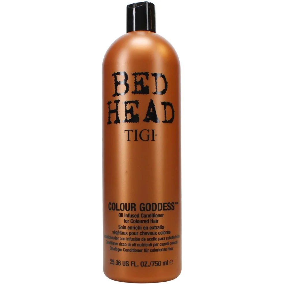 Après-shampooing enrichi en extraits végétaux pour cheveux colorés Colour Goddess TIGI Bed Head 750 mlImage1