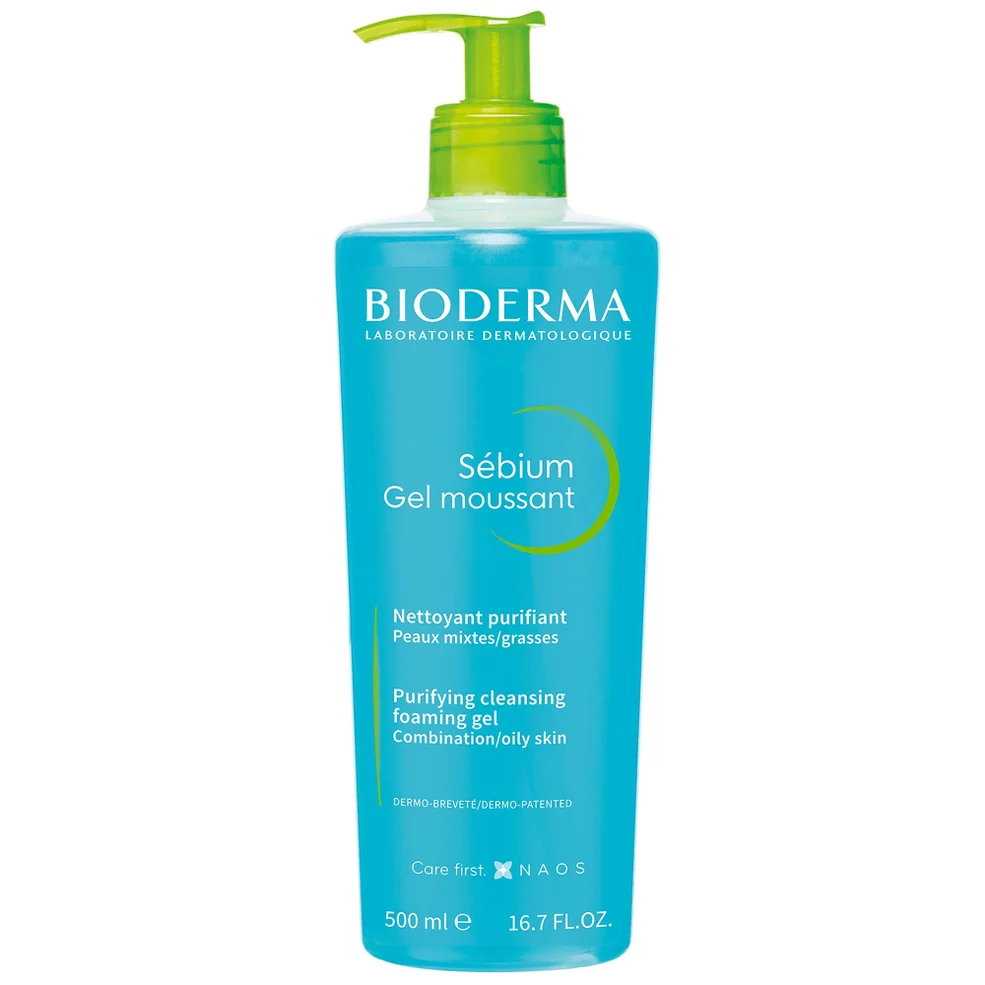 Gel Moussant purifiant peaux grasses à imperfections Bioderma Sébium 500 mlImage1