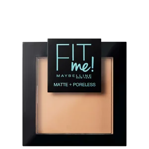 Poudre Ton sur Ton Matifiante Matte + Poreless Fit Me! Maybelline (différentes teintes disponibles) - Shade 220 Natural Beige