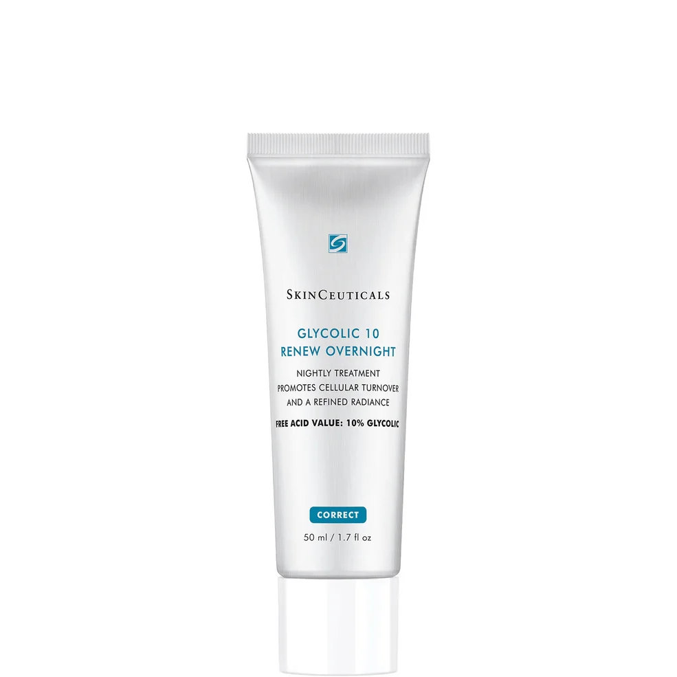 Soin de nuit exfoliant à l'acide glycolique Glycolic 10 Renew Overnight SkinCeuticals 50 mlImage1