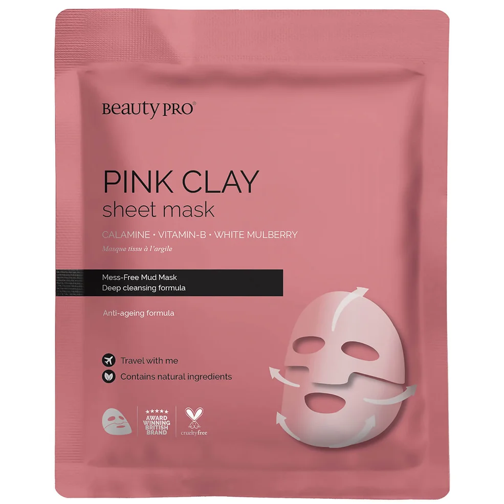 Masque-Tissu Liftant 3D à l'Argile BeautyProImage1