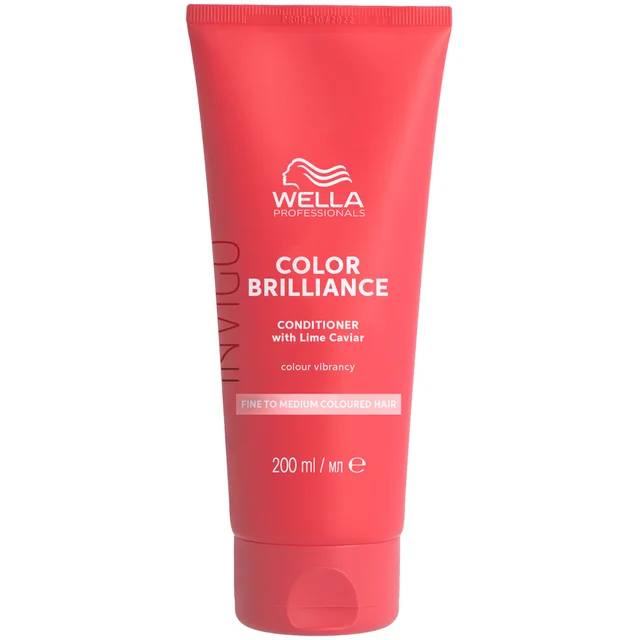 Wella Professionals Invigo Color Brilliance Vibrant Color Conditioner pour cheveux fins 200ml