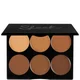 Kit de Contouring Crème Sleek MakeUP - Dark 12 g