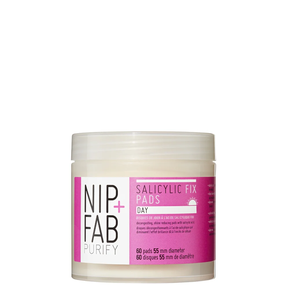 NIP+FAB Teen Skin Fix Salicylic Acid Day Pads 60 PadsImage1