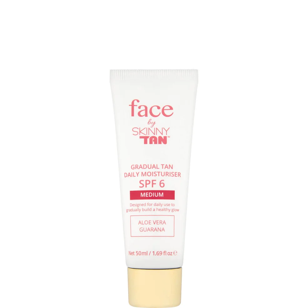 Hydratant Visage Quotidien Auto-Bronzant Face by Skinny Tan – Medium 50 mlImage1