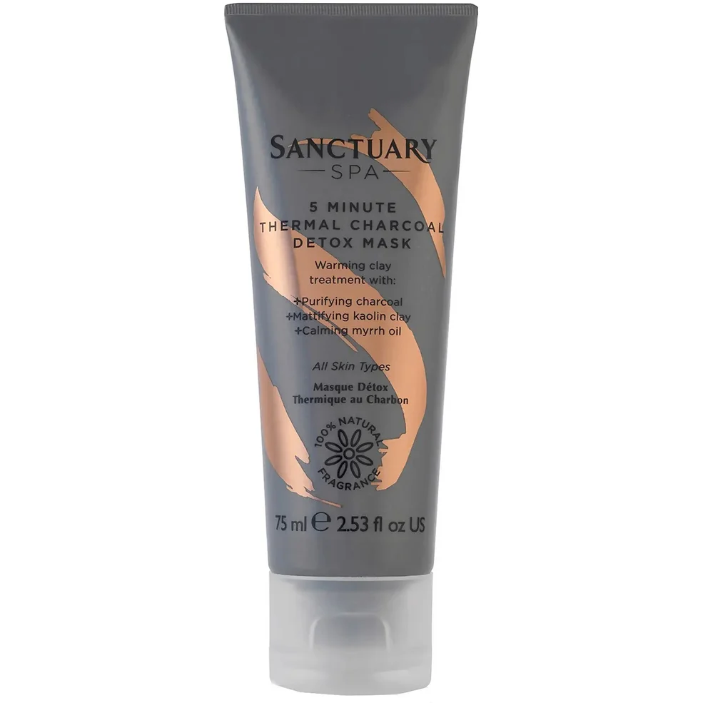 Sanctuary Spa 5 Minute Thermal Charcoal Detox Mask 75mlImage1