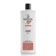 NIOXIN System 4 Shampooing Nettoyant 3 Étapes pour Cheveux Colorés et Très Clairsemés 1 000 ml