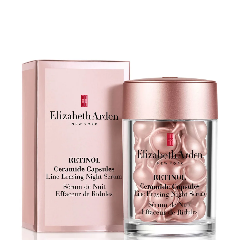 Elizabeth Arden Retinol Ceramide Capsules Sérum de Nuit Effaceur de Ridules – 30 gélules (version enveloppée)Image1