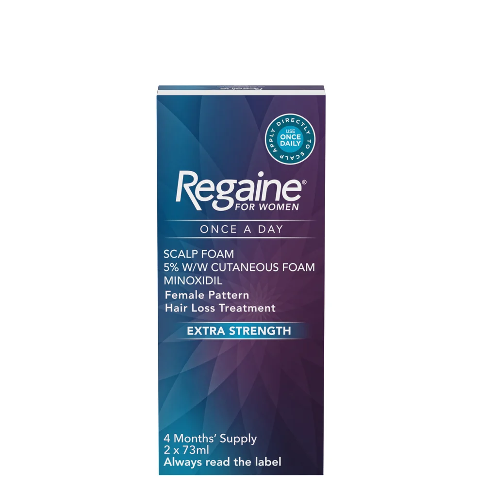 Mousse pour le Cuir Chevelu 5 % Regaine For Women 2 x 73mlImage1