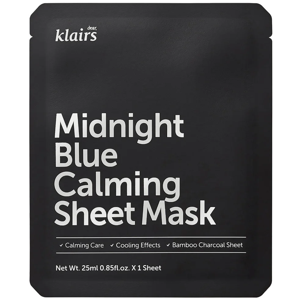Masque Tissu Apaisant Midnight Blue Dear, Klairs 25 mlImage1