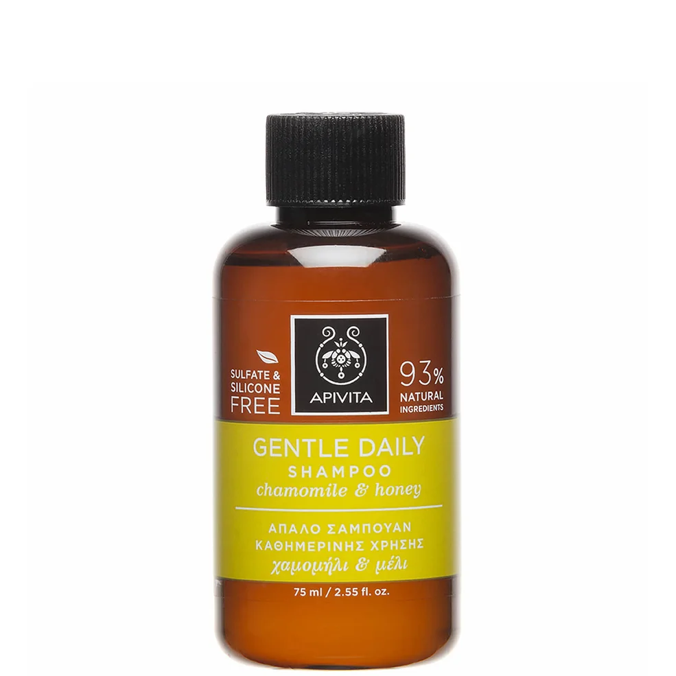 Shampooing Doux Quotidien APIVITA petit format 75 ml – Camomille et mielImage1