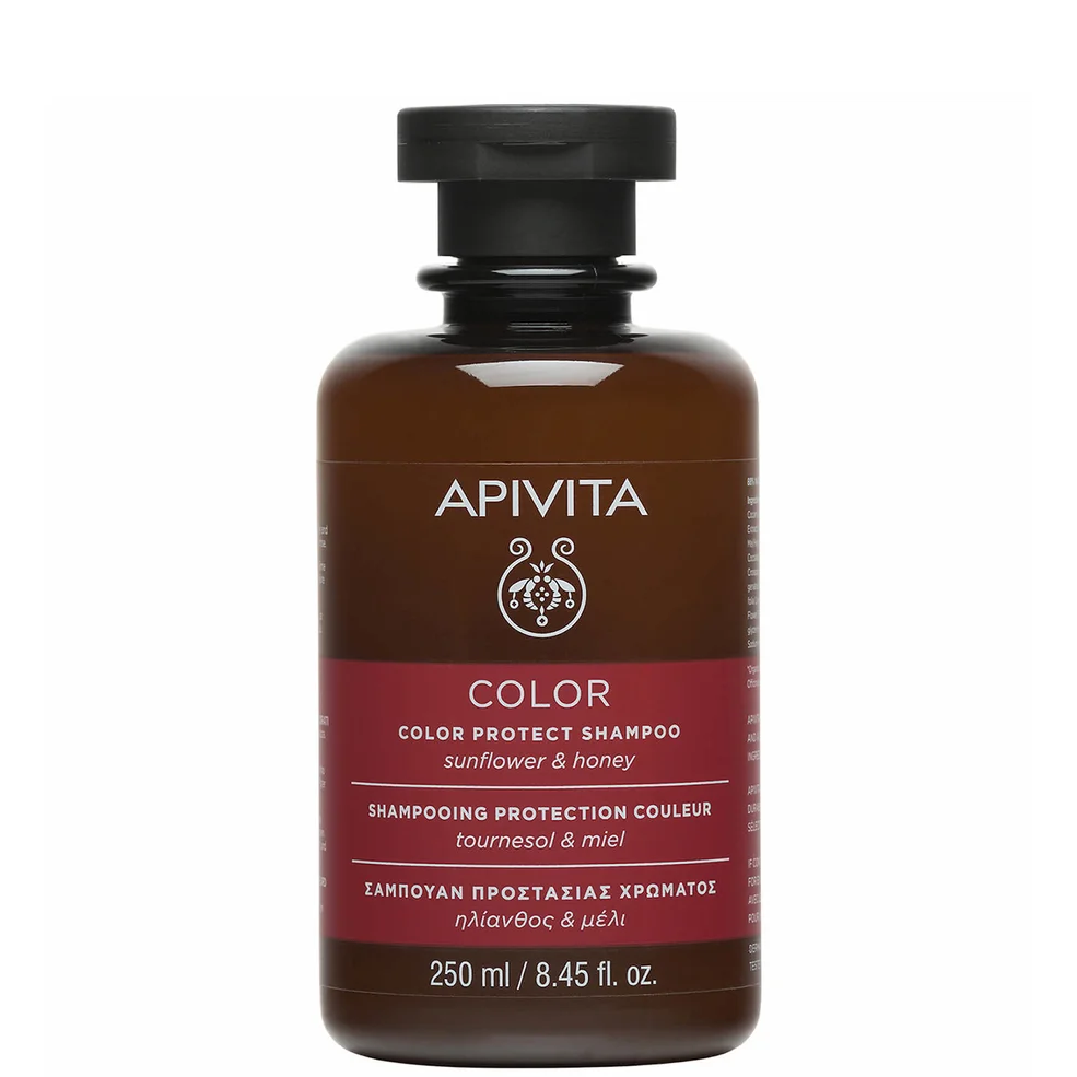 Shampooing Cheveux Colorés APIVITA 250 ml – Tournesol et mielImage1