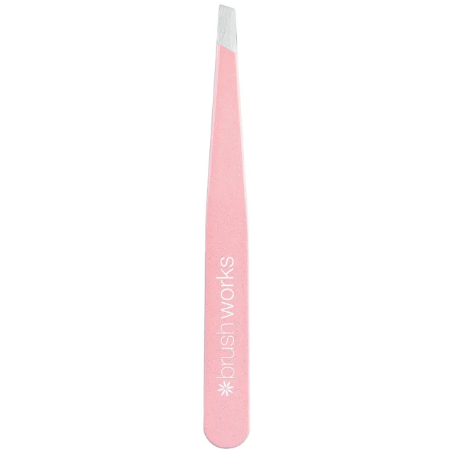 brushworks Pinces à Épiler Biseautées de Précision