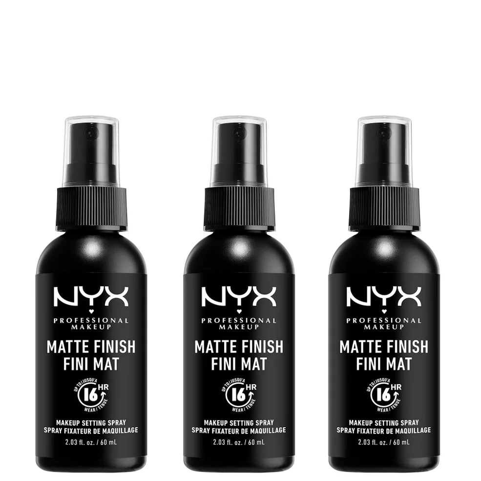 NYX Professional Makeup Matte Setting Spray x 3Image1