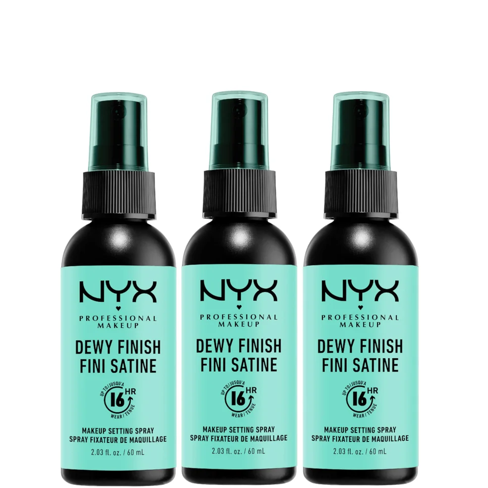 NYX Professional Makeup Dewy Setting Spray TrioImage1