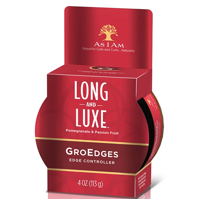 As I AM Long and Luxe Gro Edges Crème de Coiffage 113 g