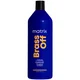 Matrix Total Results Brass Off Brunette Après-shampooing Bleu pour Cheveux Bruns Éclaircis (1 000 ml)