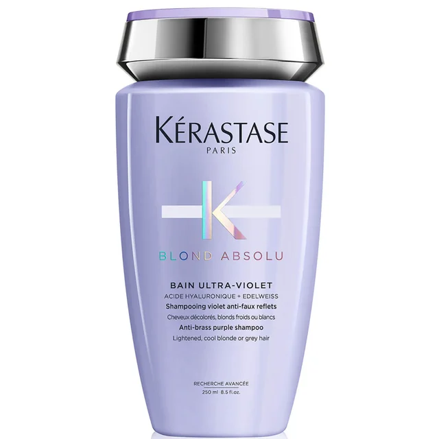 Shampooing Violet Anti-Faux Reflets Bain Ultra-Violet Blond Absolu Kérastase 250 ml