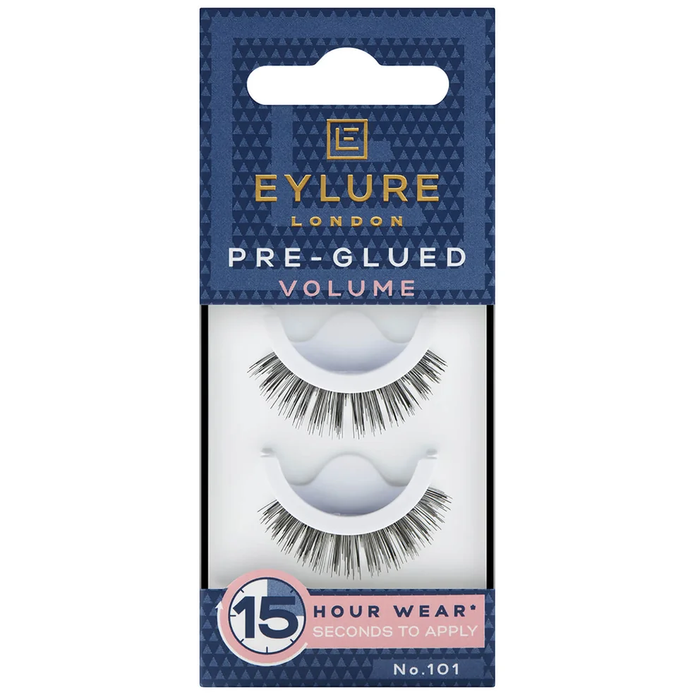 Eylure Pre-Glued False Lashes - Volume No. 101Image1