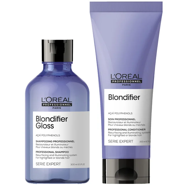 Duo de Shampooing et Soin Blondifier Gloss Serie Expert L'Oréal Professionnel Paris