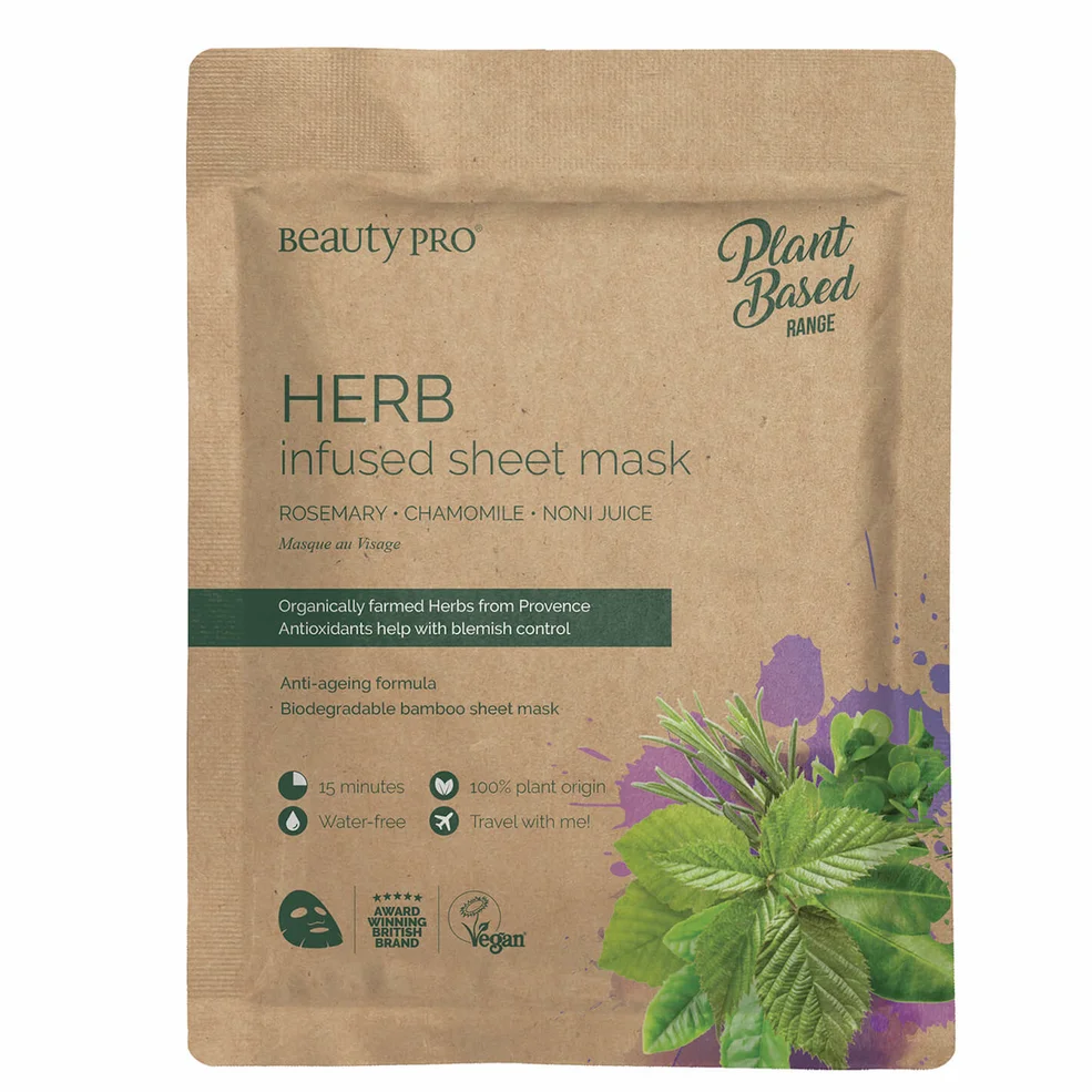 BeautyPro Herb Rebalancing Sheet Mask 22mlImage1