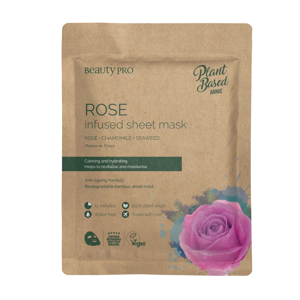 BeautyPro Rose Calming Sheet Mask 22mlImage1
