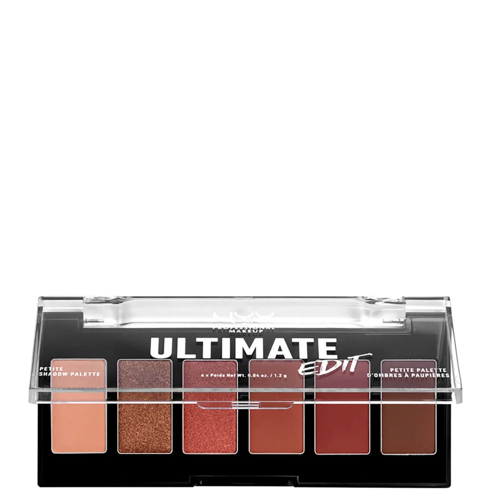 NYX Professional Makeup Ultimate Edit Petite Palette d'Ombres à Paupières - Warm NeutralsImage1