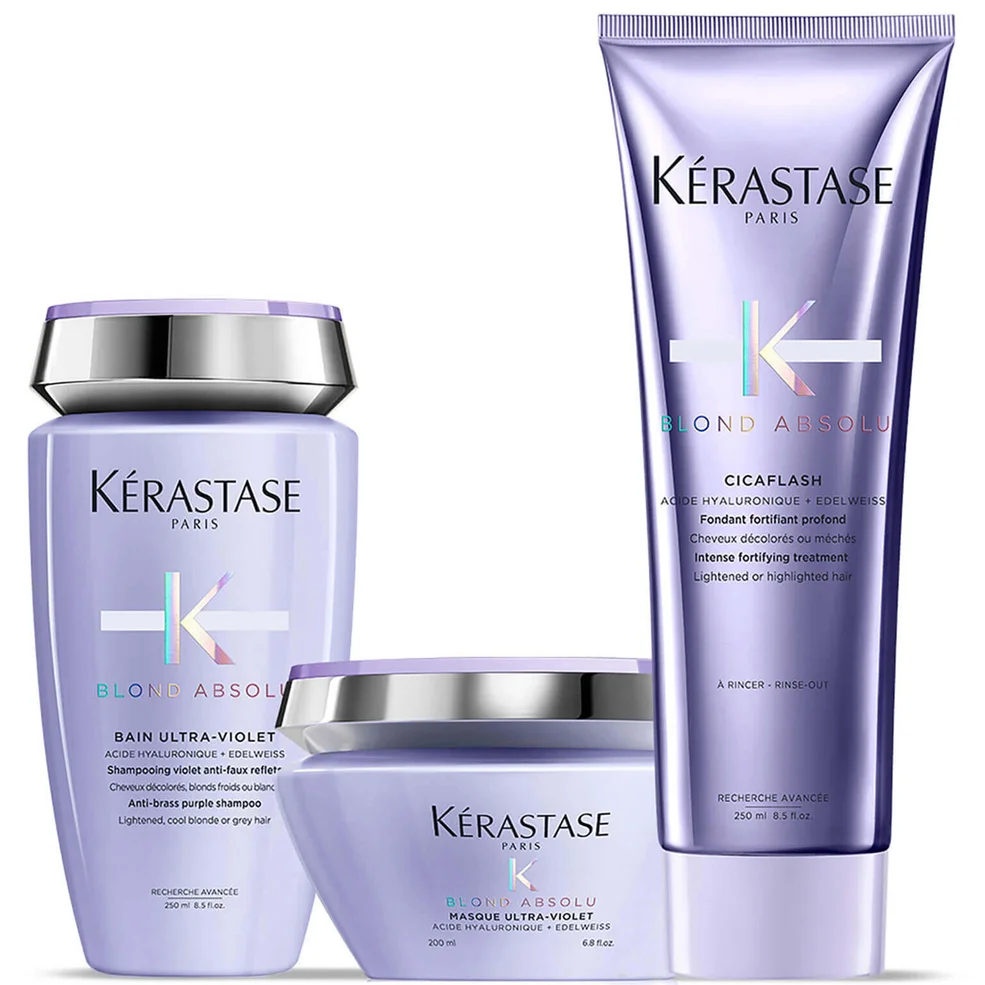 Trio Shampooing, Masque et Après-Shampooing Blond Absolu Ultra-Violet KérastaseImage1