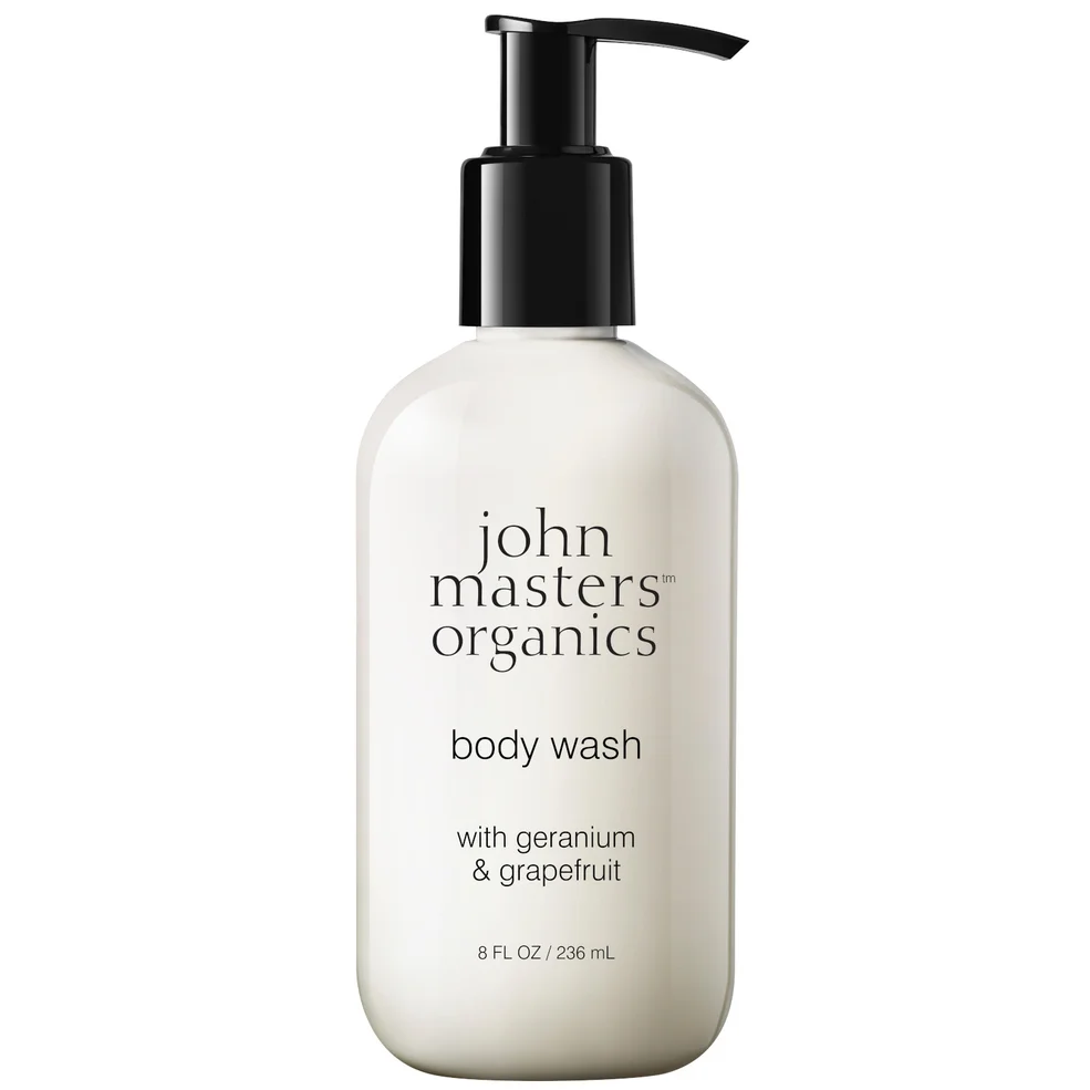 John Masters Organics Body Wash with Geranium & Grapefruit 236mlImage1