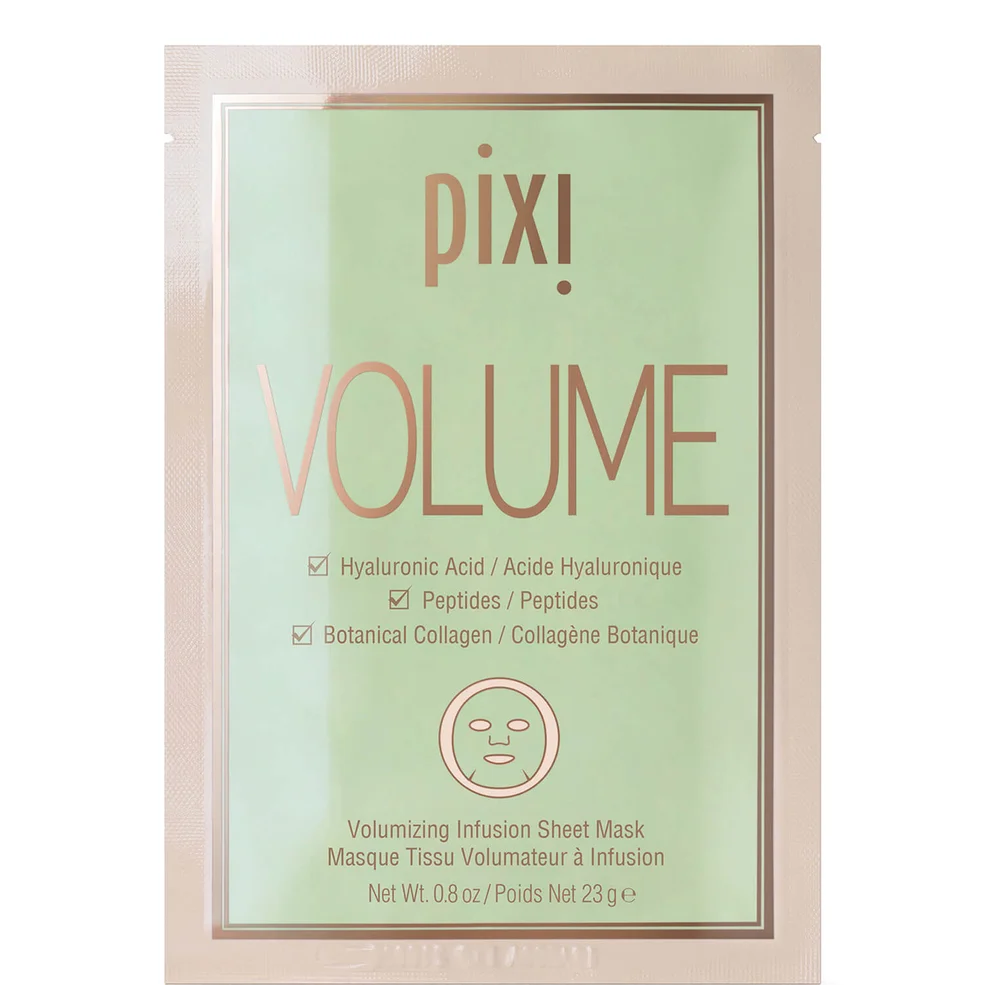 PIXI VOLUME Collagen Boost Masque Tissu (Paquet de 3)Image1